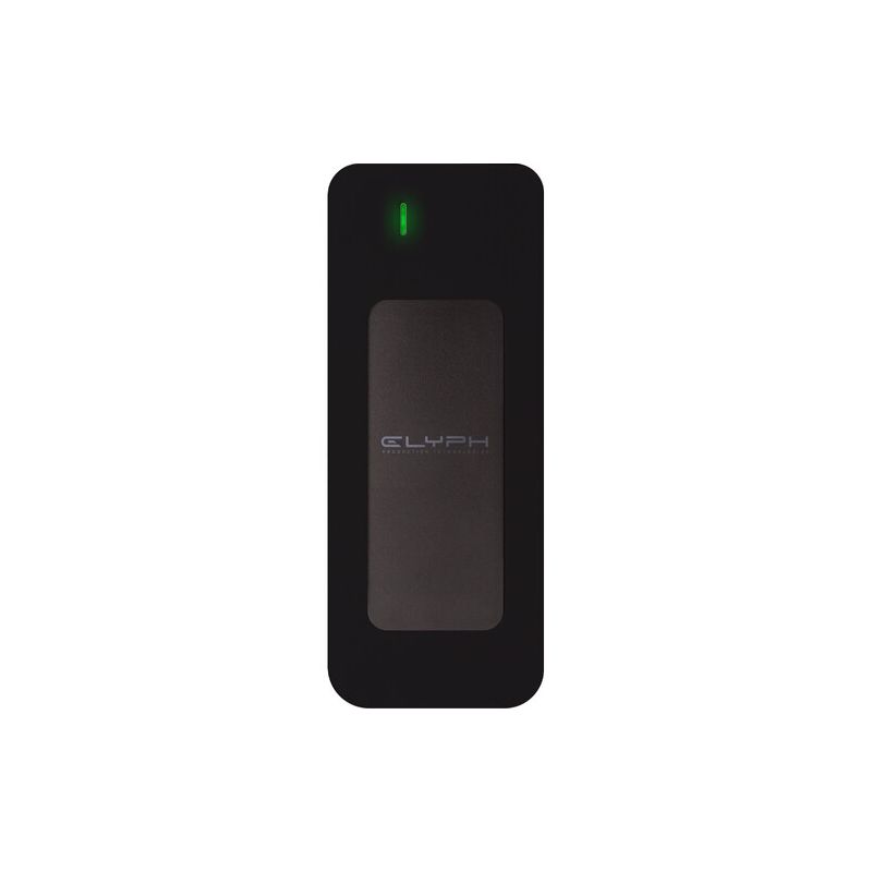 Glyph Technologies 1TB Atom USB 3.1 Type-C External SSD (Black)-DISCOS DUROS-Apodax