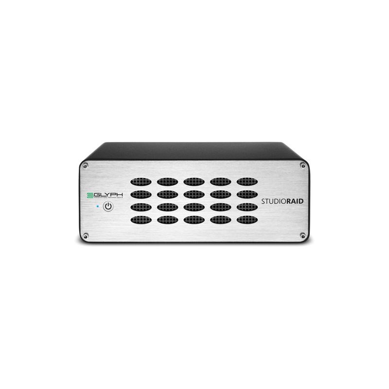Glyph Technologies StudioRAID Enterprise Class 28TB 2-Bay USB 3.1 Gen 1 RAID Array (2 x 14TB)-DISCOS DUROS-Apodax
