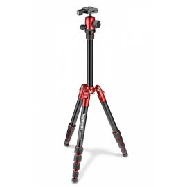 Trípode Element Traveller Small con rótula de bola, Rojo