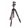 Trípode Befree Advanced aluminio twist lock, rojo