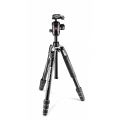 Manfrotto Befree GT - Twist lock - Aluminio - Negro