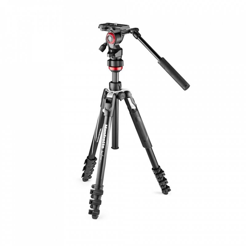 Manfrotto Befree Live - Bloqueo palanca - Aluminio - Negro-KITS DE TR&Iacute;PODE-Apodax