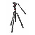 Manfrotto Befree Live - Twist lock - Aluminio - Negro