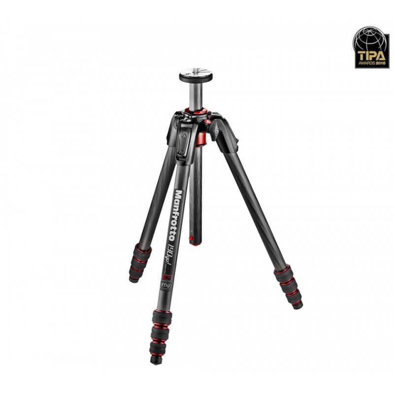 Manfrotto Tripode 190Go! M 4 secciones - Fibra de carbono-KITS DE TR&Iacute;PODE-Apodax