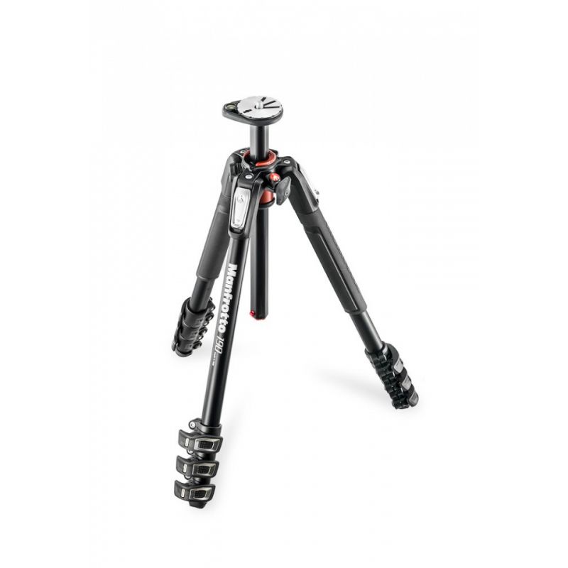 Manfrotto Tripode 190XPRO 4 secciones - Aluminio-KITS DE TR&Iacute;PODE-Apodax