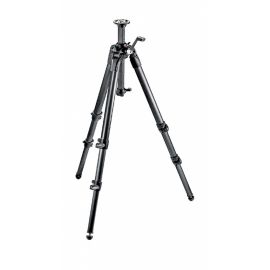 Manfrotto Tripode 057 3 secciones columna con manivela - Fibra carbono
