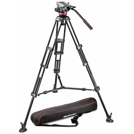 Sistema fluido profesional de vídeo / aluminio / estabilizad