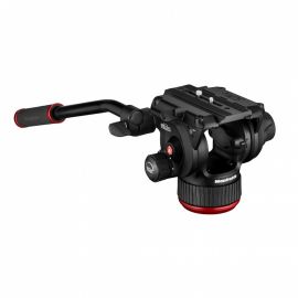 Rótula de video fluida 504X con base plana