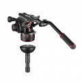 Kit video con trípode carbono Twin + rótula Nitrotech 612