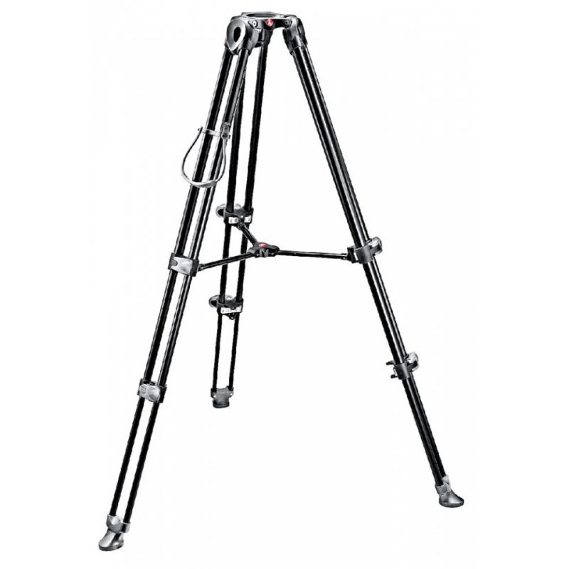 Manfrotto Tripode de video MVT502AM. Patas dobles. Para semi esfera 60/75. Alum.-Manfrotto-Apodax