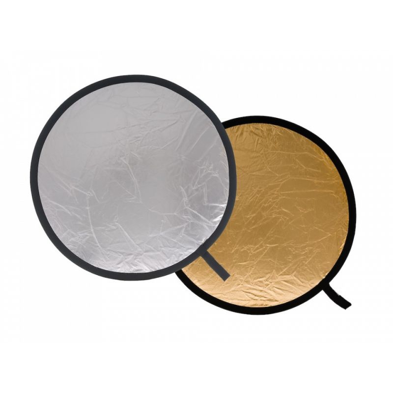 Manfrotto Reflector plegable 95cm (38") Plata/Dorado-DIFUSORES Y REFLECTORES DE LUZ-Apodax