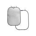 Manfrotto Reflector plegable Panelite 1,2 x 1,8m (4' x 6') Plata/Blanco