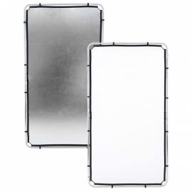 Manfrotto Skylite Rapid Cubierta media 1,1 x 2m Plata / blanco