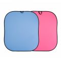 Manfrotto Fondo plegable liso 1,8m x 2,15m (6' x 7') Azul / Rosa