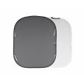 Manfrotto Fondo plegable liso 1,5m x 1,8m (5' x 6') Blanco / Gris medio