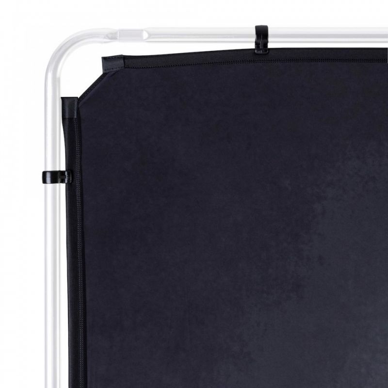 Manfrotto EzyFrame cubierta para fondo Vintage 2 x 2,3m (6'7" x 7'5") Pewter-FONDOS-Apodax