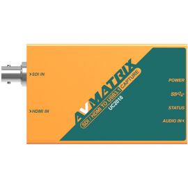 AVMATRIX UC2018 HDMI/SDI to USB3.1 TYPE-C Uncompressed Video Capture