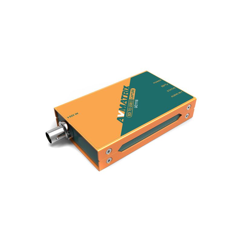 AVMATRIX UC1118 SDI to USB3.1 TYPE-C Uncompressed Video Capture-CONVERSORES -Apodax