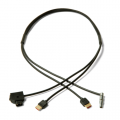 Zacuto 4 Pin Lemo Compatible Power & HDMI Video Cable