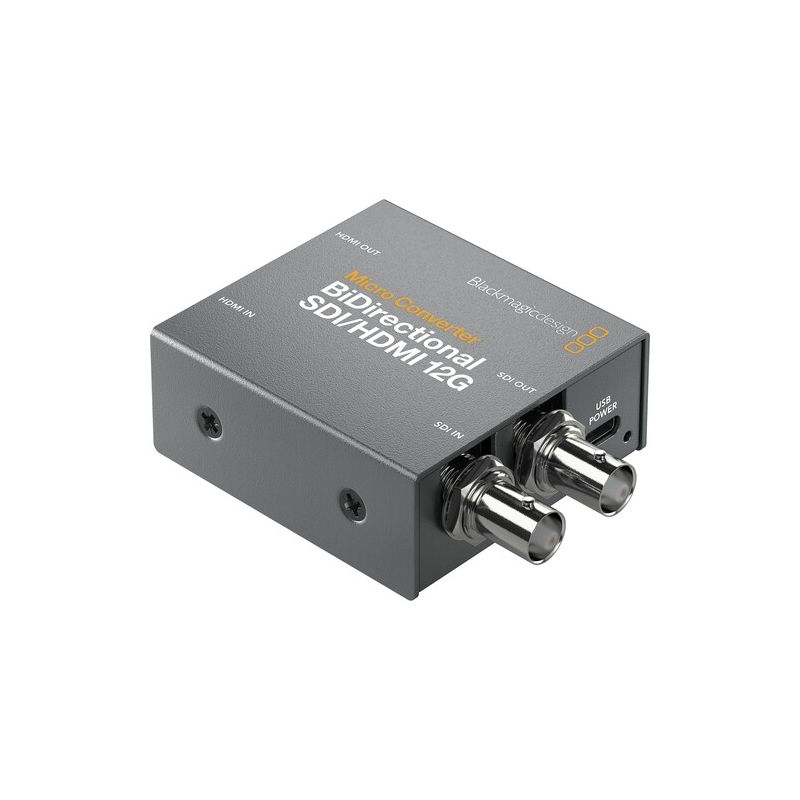 Blackmagic Micro Converter - BiDirect SDI/HDMI 12G PSU-Conversores - Blackmagic-Apodax