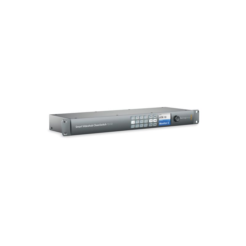 Blackmagic Smart Videohub CleanSwitch 12x12-Routers Blackmagic-Apodax