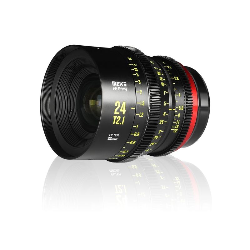 Meike 24mm T2.1 FF Prime Cine Lens (Montura PL)-&Oacute;PTICAS FIJAS CINE-Apodax