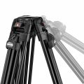 Rótula de vídeo Pro 526 con Trípode 645 Fast Twin aluminio
