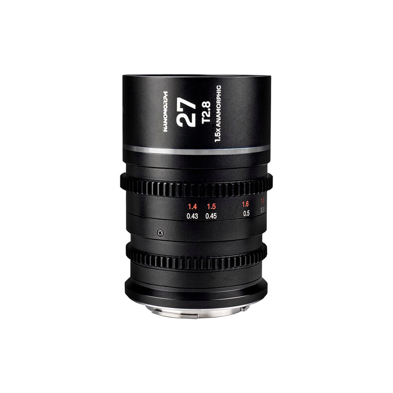 Laowa 27mm Nanomorph T2.8 1.5X S35 (E/Fuji X/L Mount) - Plata-&Oacute;PTICAS FIJAS CINE-Apodax