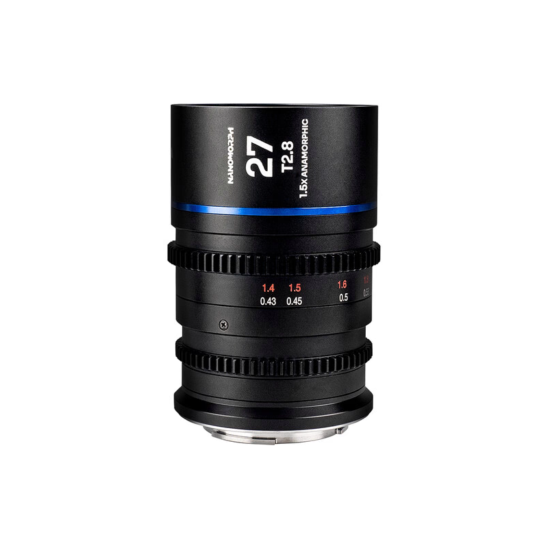 Laowa 27mm Nanomorph T2.8 1.5X S35 (E/Fuji X/L Mount) - Azul-&Oacute;PTICAS FIJAS CINE-Apodax