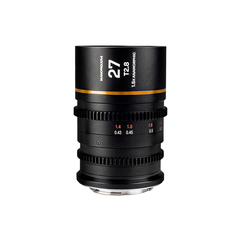 Laowa 27mm Nanomorph T2.8 1.5X S35 (E/Fuji X/L Mount) - Ambar-&Oacute;PTICAS FIJAS CINE-Apodax
