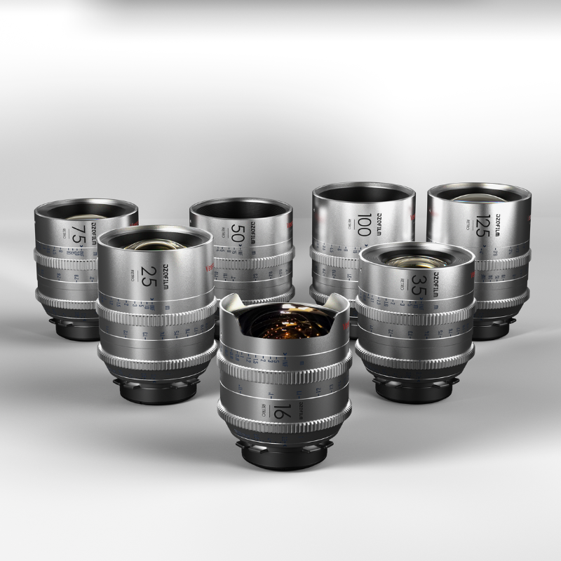 DZOFILM VespidRetro 7-lens Kit-&Oacute;PTICAS FIJAS CINE-Apodax