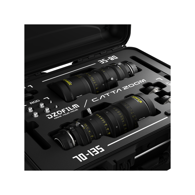 DZOFILM Catta FF E-Mount Bundles35-80/70-135 T2.9-&Oacute;PTICAS ZOOM CINE-Apodax