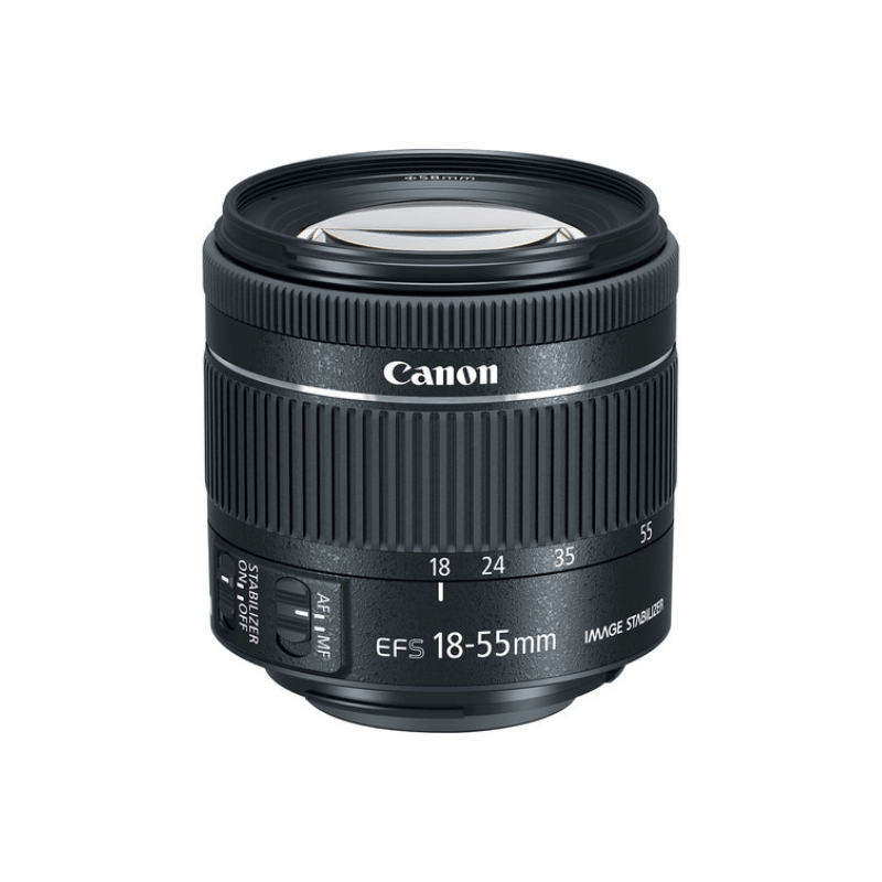 Canon EF-S 18-55 mm F4-5.6 IS STM-&Oacute;PTICAS ZOOM FOTO-Apodax