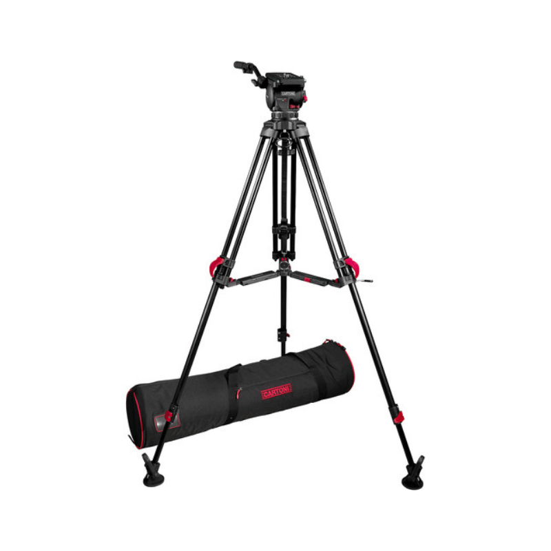 CARTONI FOCUS 12 Sistema 2-St Alu Red Lock-KITS DE TR&Iacute;PODE-Apodax
