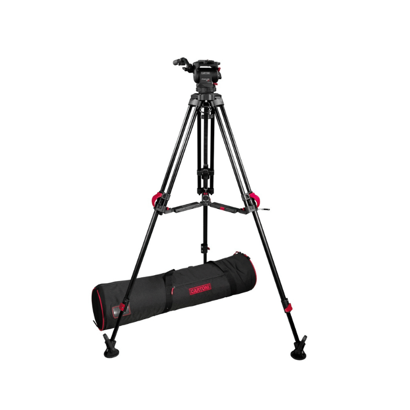 CARTONI FOCUS 8 Sistema 2-St Alu Red Lock-KITS DE TR&Iacute;PODE-Apodax