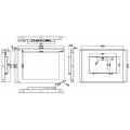 LILLIPUT TK1500-NP/C - 15" HDMI open frame monitor (non-touch version)