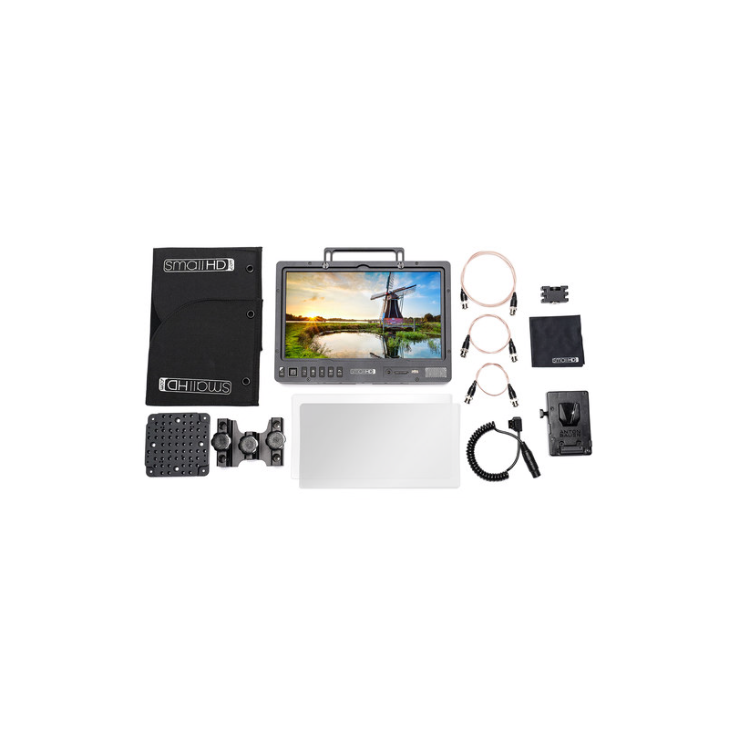 SmallHD 1303 HDR V-Mount Kit (was SHD-MON1303HDR-VMKIT)-Kits SmallHD-Apodax