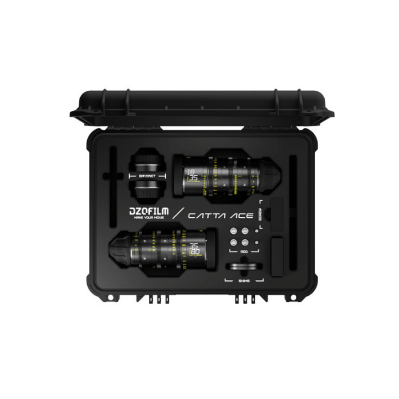 DZOFILM Catta FF E-Mount Bundles_18-35/35-80 T2.9 (Black)-&Oacute;PTICAS ZOOM CINE-Apodax