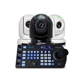 BirdDog 2x P400 White, 1x P400 Black, and 1x FREE PTZ Keyboard