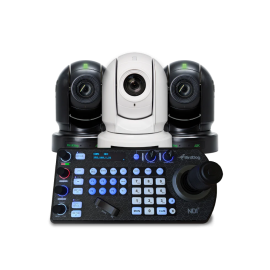 BirdDog 2x P400 Black, 1x P400 White, and 1x FREE PTZ Keyboard