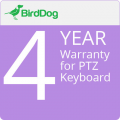 BirdDog PTZ Keyboard 4 Year Extended Warranty.