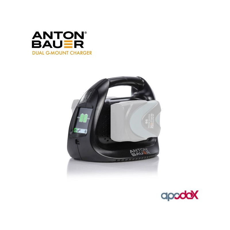 ANTON BAUER DUAL G-MOUNT CHARGER-BATER&Iacute;AS Y CARGADORES-Apodax