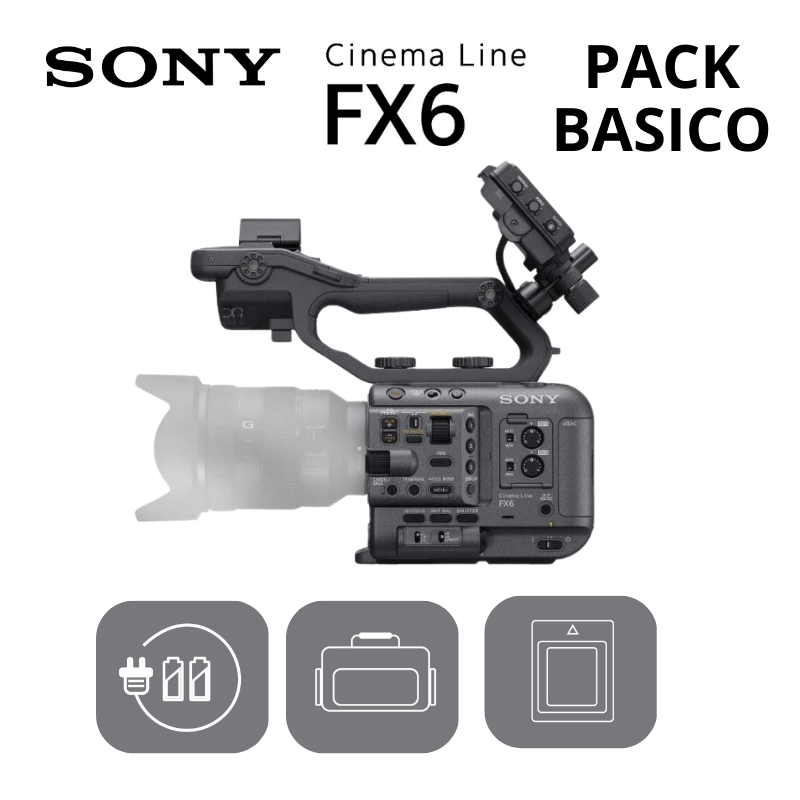 Sony FX6 Pack Esencial-PACKS CAMARAS-Apodax