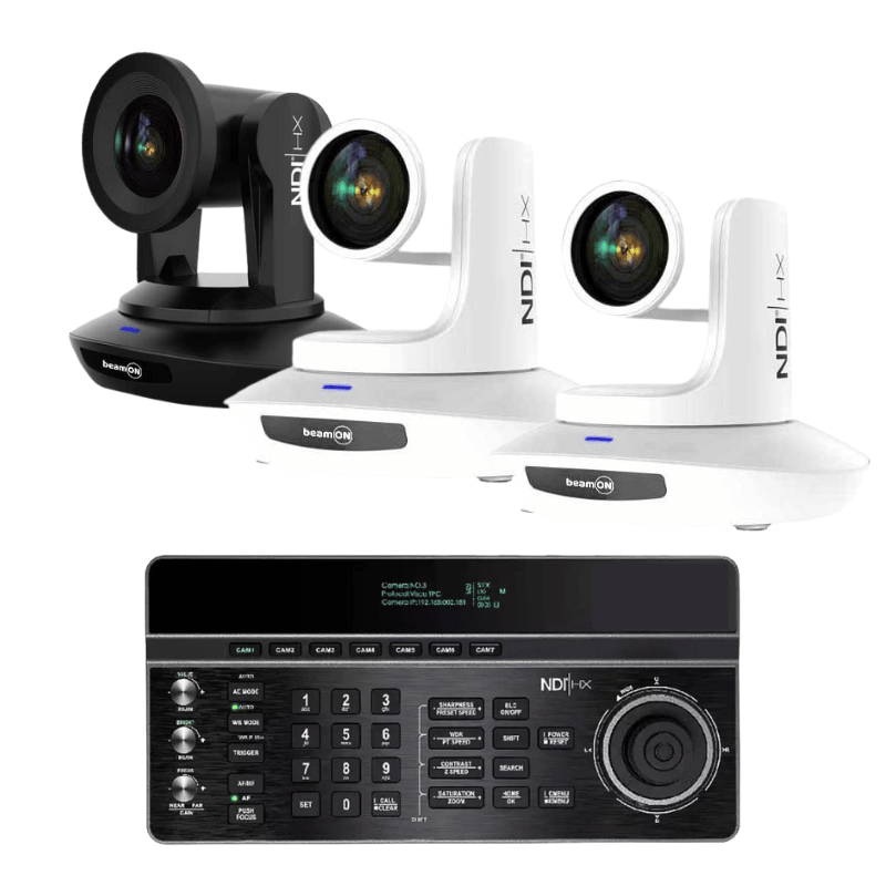 Beamon C&aacute;mara PTZ de Streaming en Directo 20x NDI Full HD-PTZ-Apodax