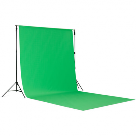 Manfrotto Fondo en vinilo 2,75m x 6m (9' x 20') Chroma Key Verde