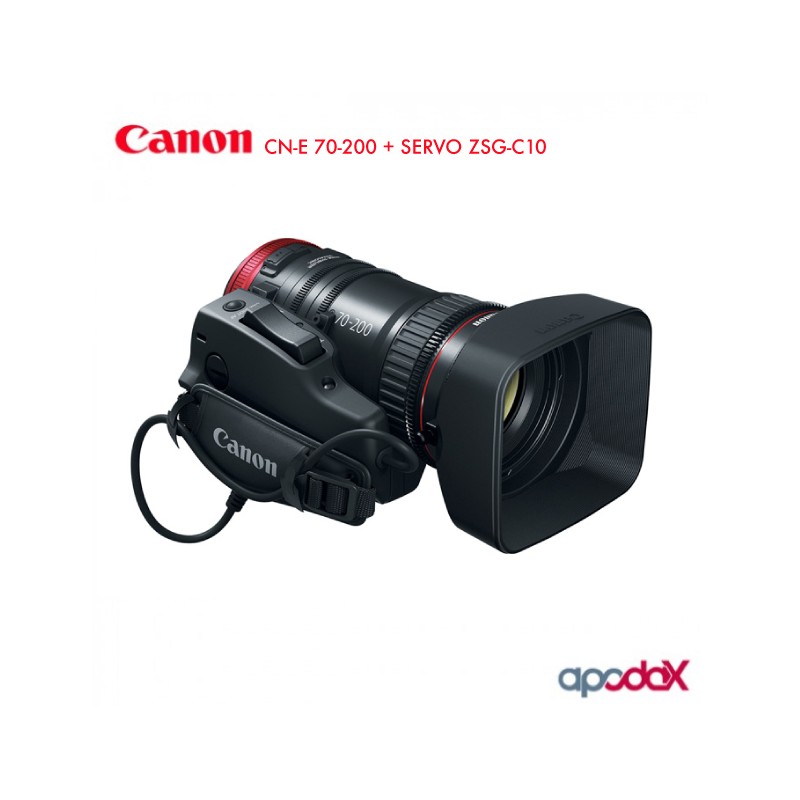 CANON CN-E 70-200 + SERVO ZSG-C10-&Oacute;PTICAS ZOOM CINE-Apodax