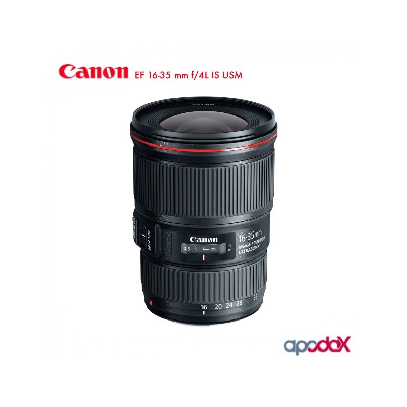 Canon EF 16-35 mm f:4L IS USM-&Oacute;PTICAS ZOOM FOTO-Apodax