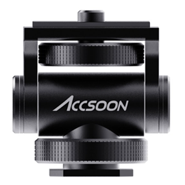 ACCSOON Multi-Directional Cold Shoe Adapter