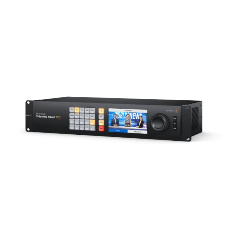 Blackmagic Blackmagic Videohub 40x40 12G-Routers Blackmagic-Apodax