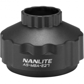 Nanlite con adaptador E27 Base Magnetica